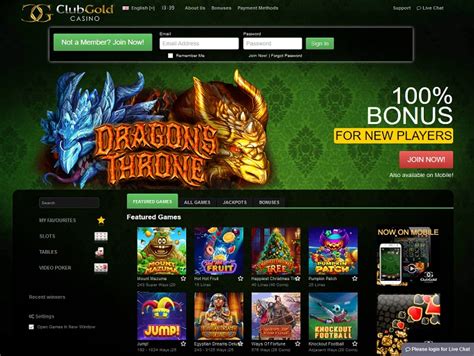 Club gold casino online